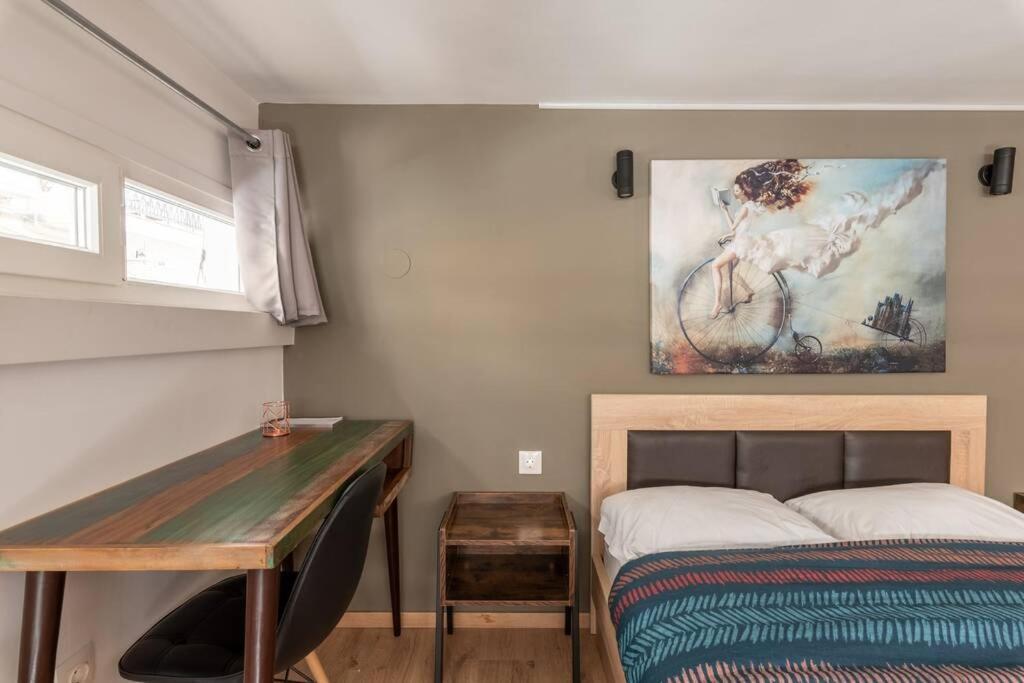 Apartamento Industrial Loft Near Seaside W 200Mbps Tesalónica Exterior foto