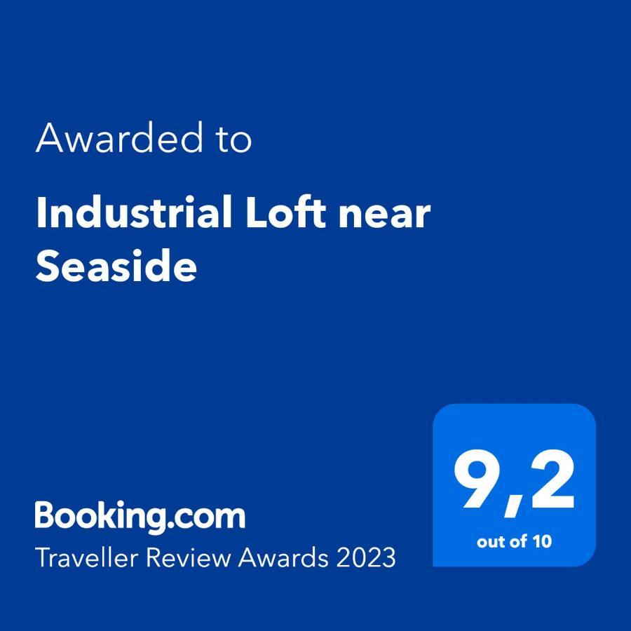 Apartamento Industrial Loft Near Seaside W 200Mbps Tesalónica Exterior foto